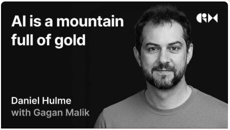 Gagan Malik podcast thumbnail featuring Daniel Hulme