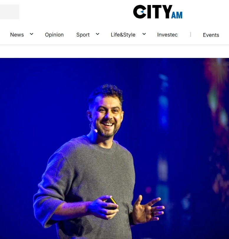 Daniel profiled in City AM