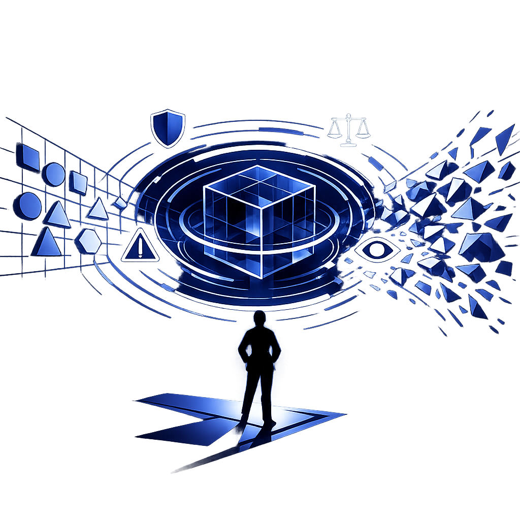 AI Agent Verification in Geometric Abstract Scene